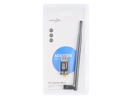 WI-FI приёмник USB 300mpbs + 5 DBI (VIXION)