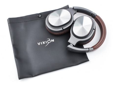 Наушники беспроводные VIXION LS12 (серый)