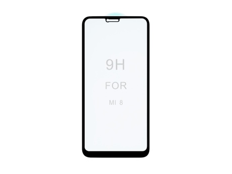 Защитное стекло 3D для Xiaomi Mi 8 (черный) (VIXION)