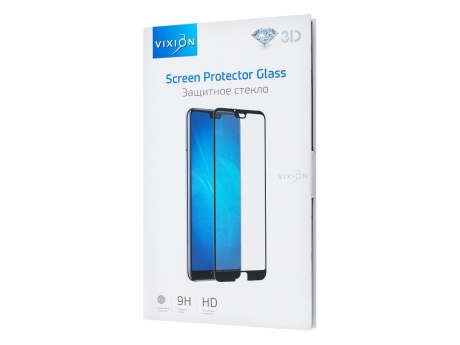 Защитное стекло Full Glue для Samsung G970F Galaxy S10e (S10 lite) (черный) (VIXION)