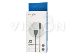 Кабель USB VIXION (J2) Nokia 6101 (1м) (черный)