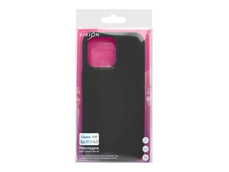 Накладка Vixion для iPhone 14 Pro Max (черный)