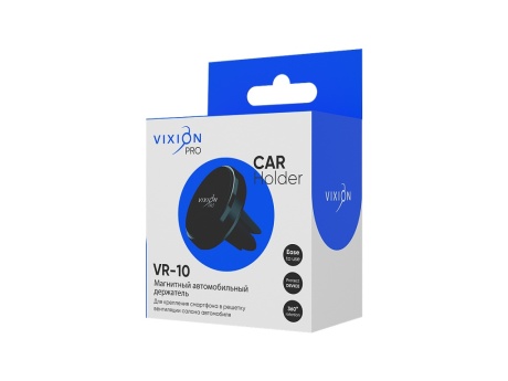 Авто-держатель VIXION PRO VR-10 магнитный в дефлектор (черный)