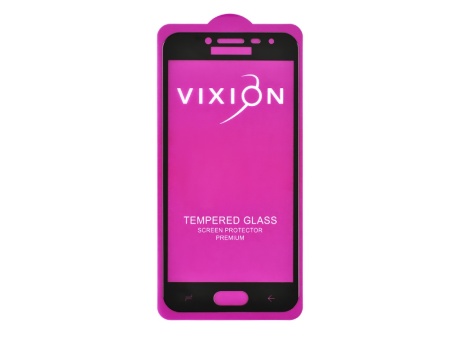 Защитное стекло 6D для Samsung J250F Galaxy J2 (2018) (черный) (VIXION)