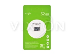 Карта памяти MicroSDHC Pro 32GB VIXION Class 10 UHS-I U3 без адаптера 