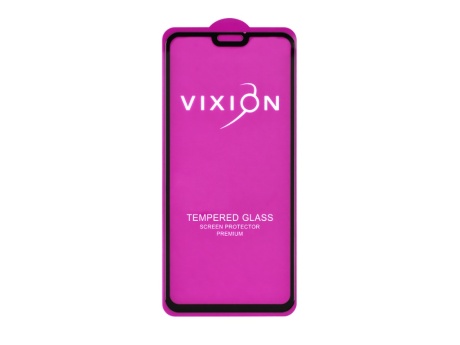 Защитное стекло 6D для Huawei Honor 8X/9X Lite (черный) (VIXION)