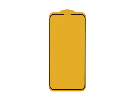 Защитное стекло 6D для iPhone 13 mini (черный) (VIXION)